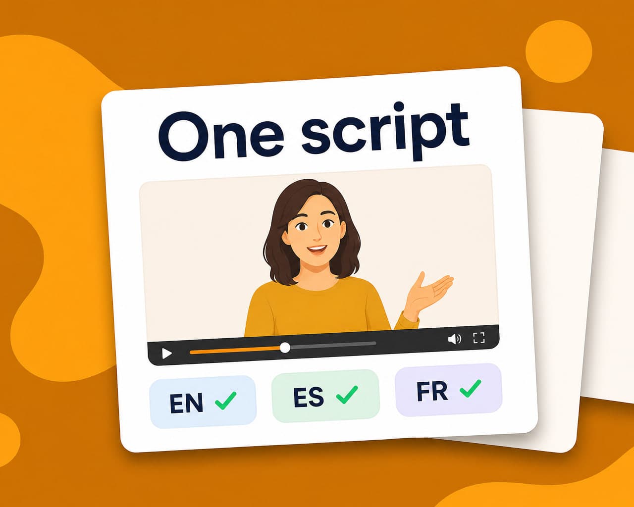 AI Avatar Video in Multiple Languages