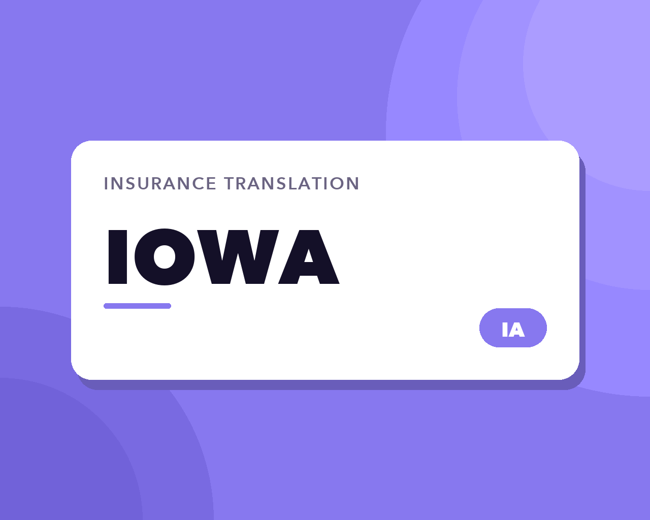 Iowa Insurance Translation: A Life Industry, A Small Book
