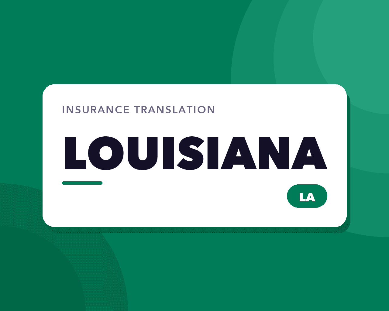 Louisiana Insurance Translation: Storms and Parishes