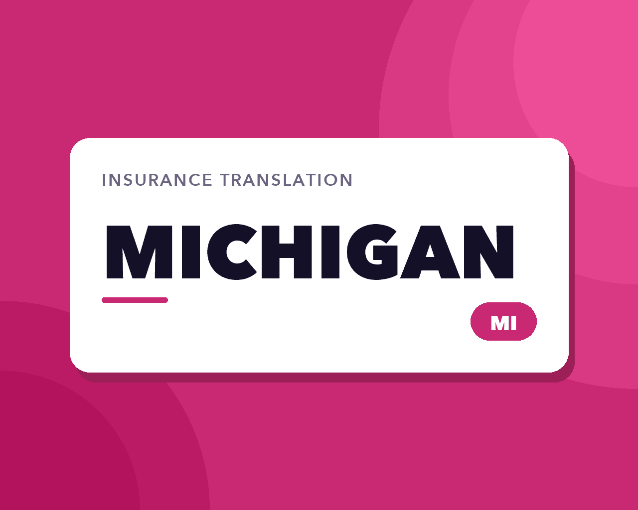 Michigan Insurance Translation: No-Fault and Arabic