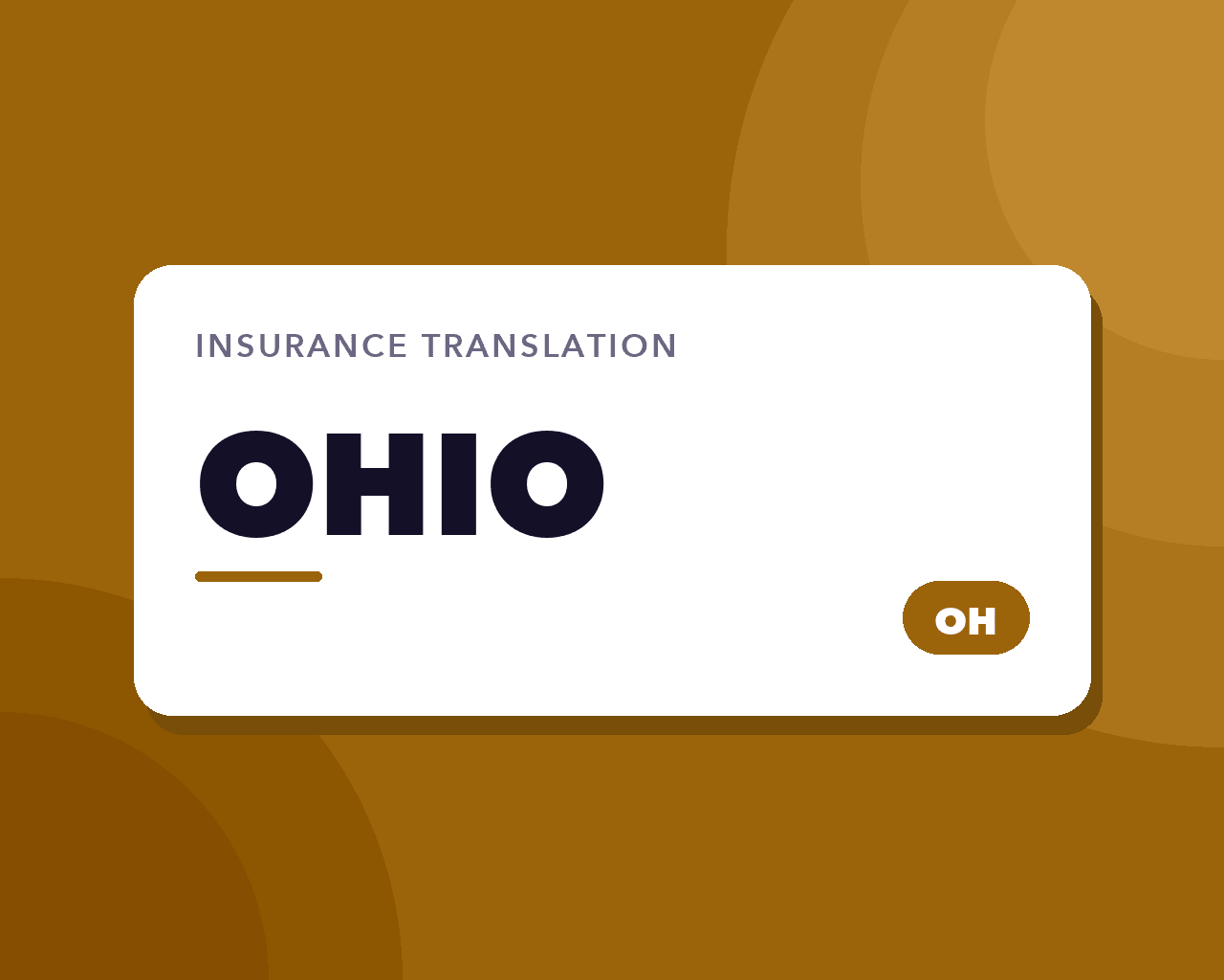 Ohio Insurance Translation: Three Metros, Three Answers