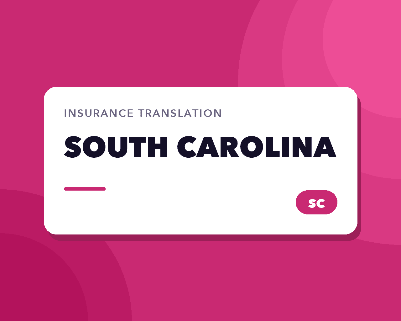South Carolina Insurance Translation: A New Coastal Book