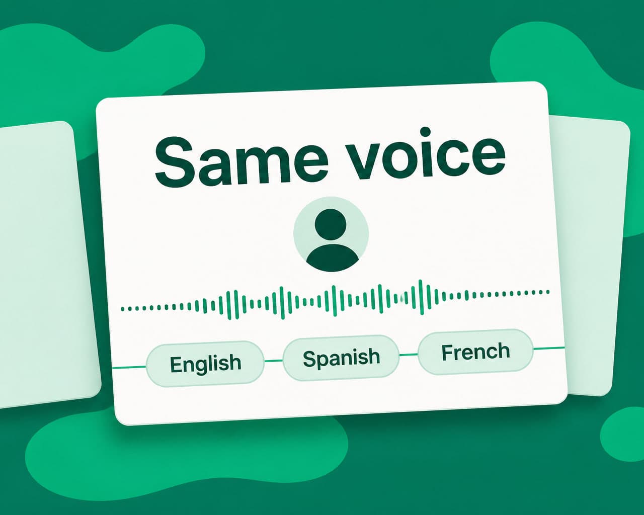 Translate a Video and Keep the Voice