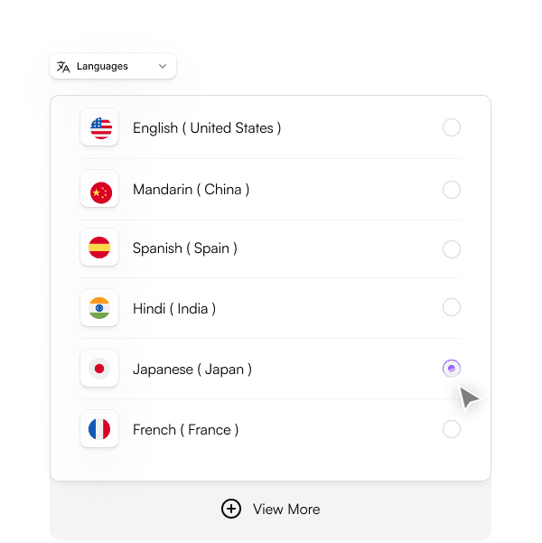 Broad Language Support