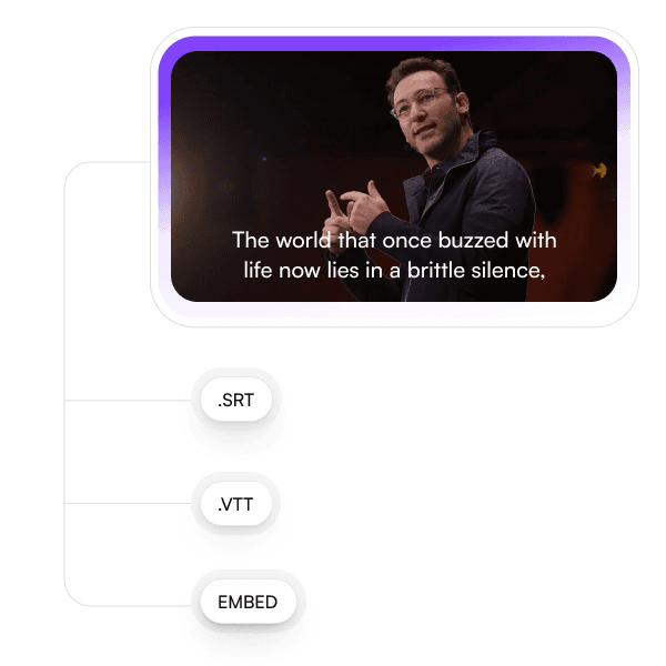 Automated Subtitles & Captions