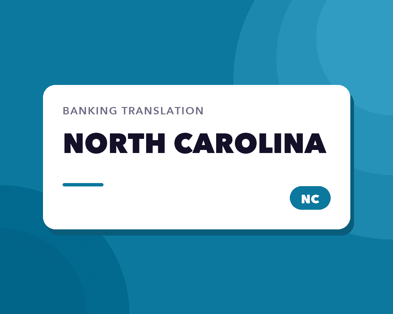 North Carolina Banking Translation: A Hub Above a State