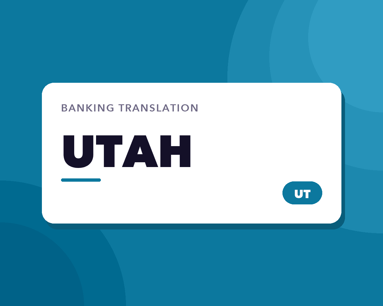 Utah Banking Translation: Charters Without Borders
