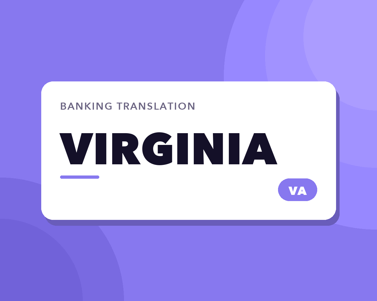 Virginia Banking Translation: Two States, One Charter