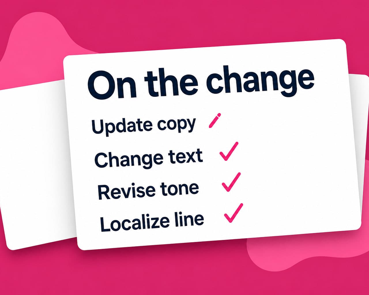 Continuous Localization for Always-On Content