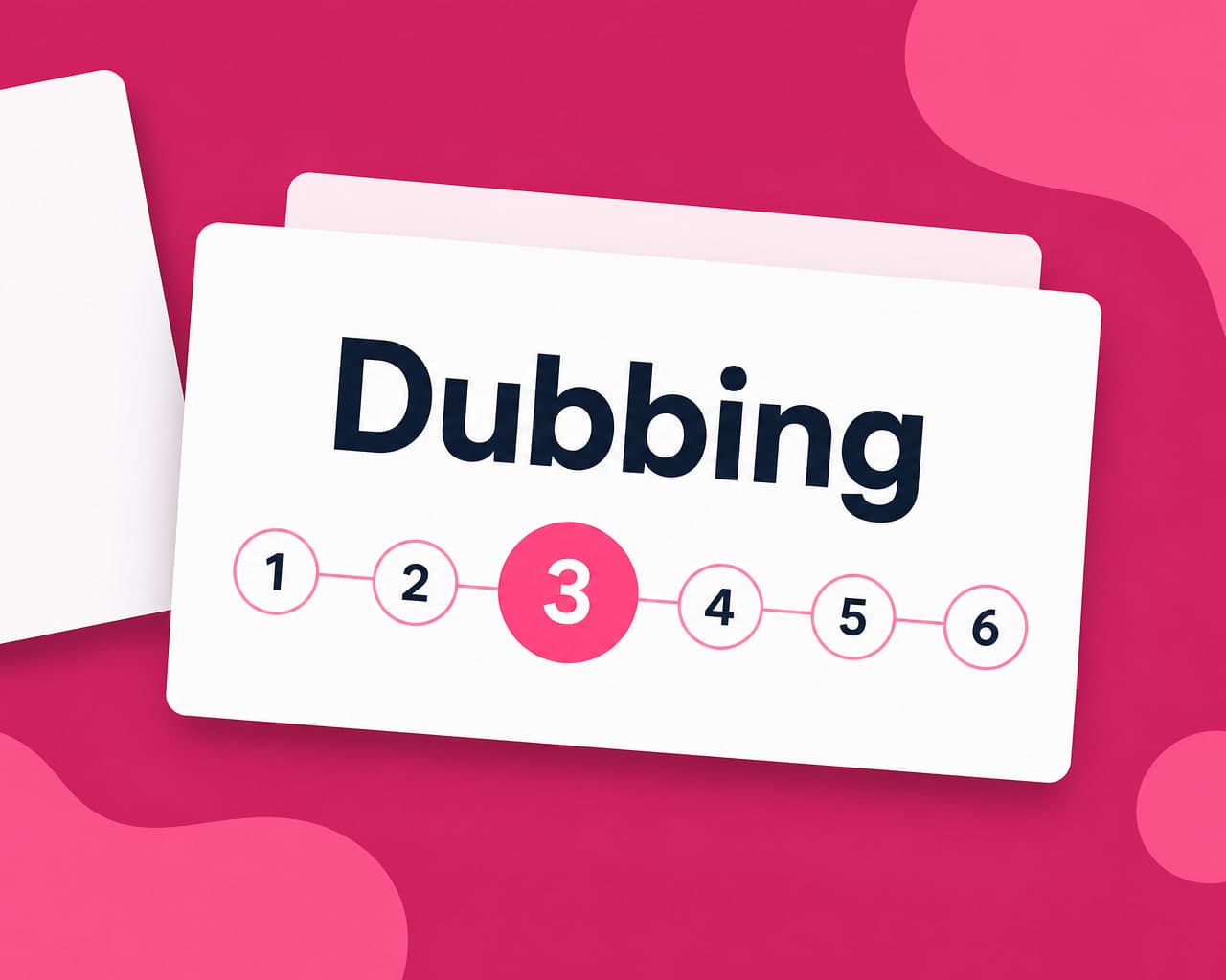 How AI Video Dubbing Works, Step by Step