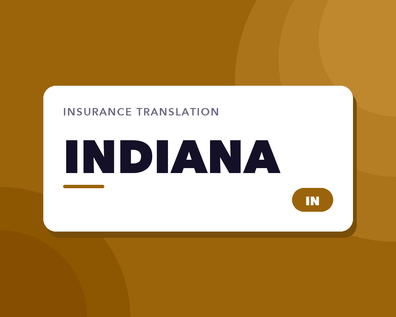 Indiana Insurance Translation: Indianapolis and Burmese