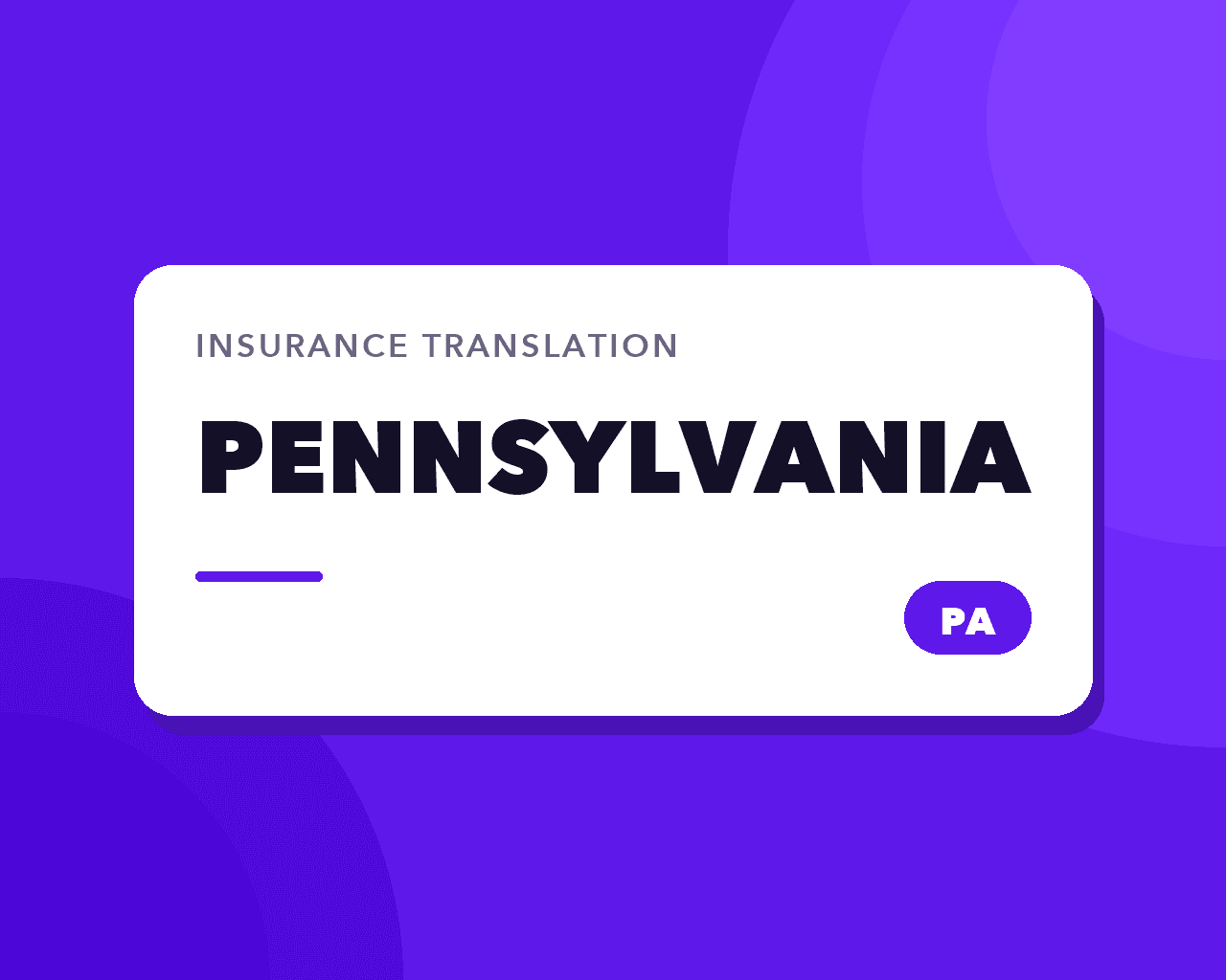 Pennsylvania Insurance Translation: No-Fault and Nepali