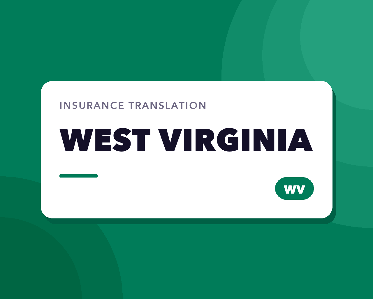 West Virginia Insurance Translation: The Federal Floor