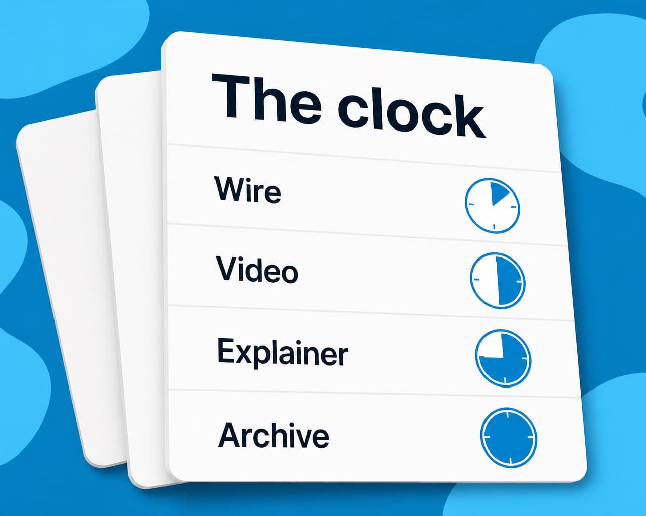 News Media Translation: Wires, Video and Archives