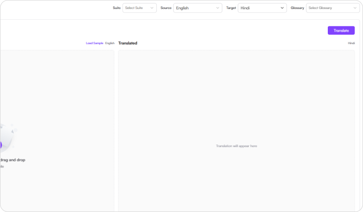 Step 3: Select language