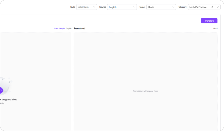 Step 4: Select Glossary