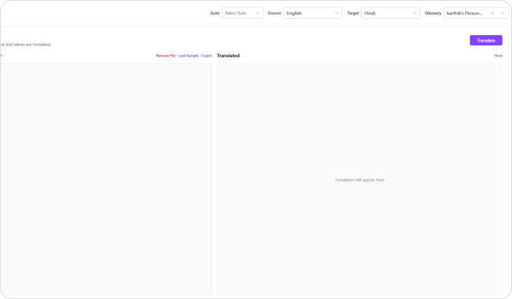 Step 5: Translate