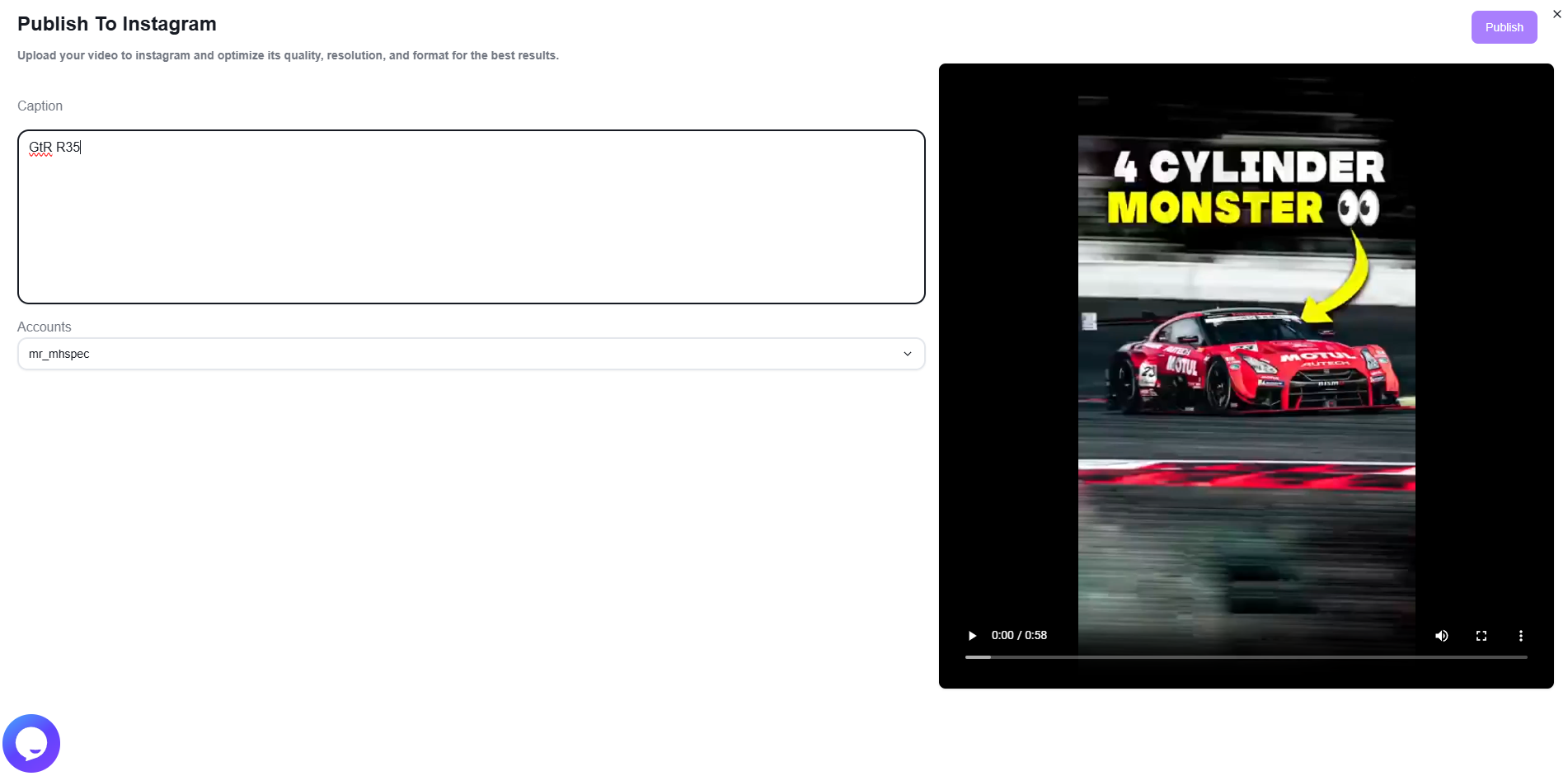 Step 3: Publish to Instagram